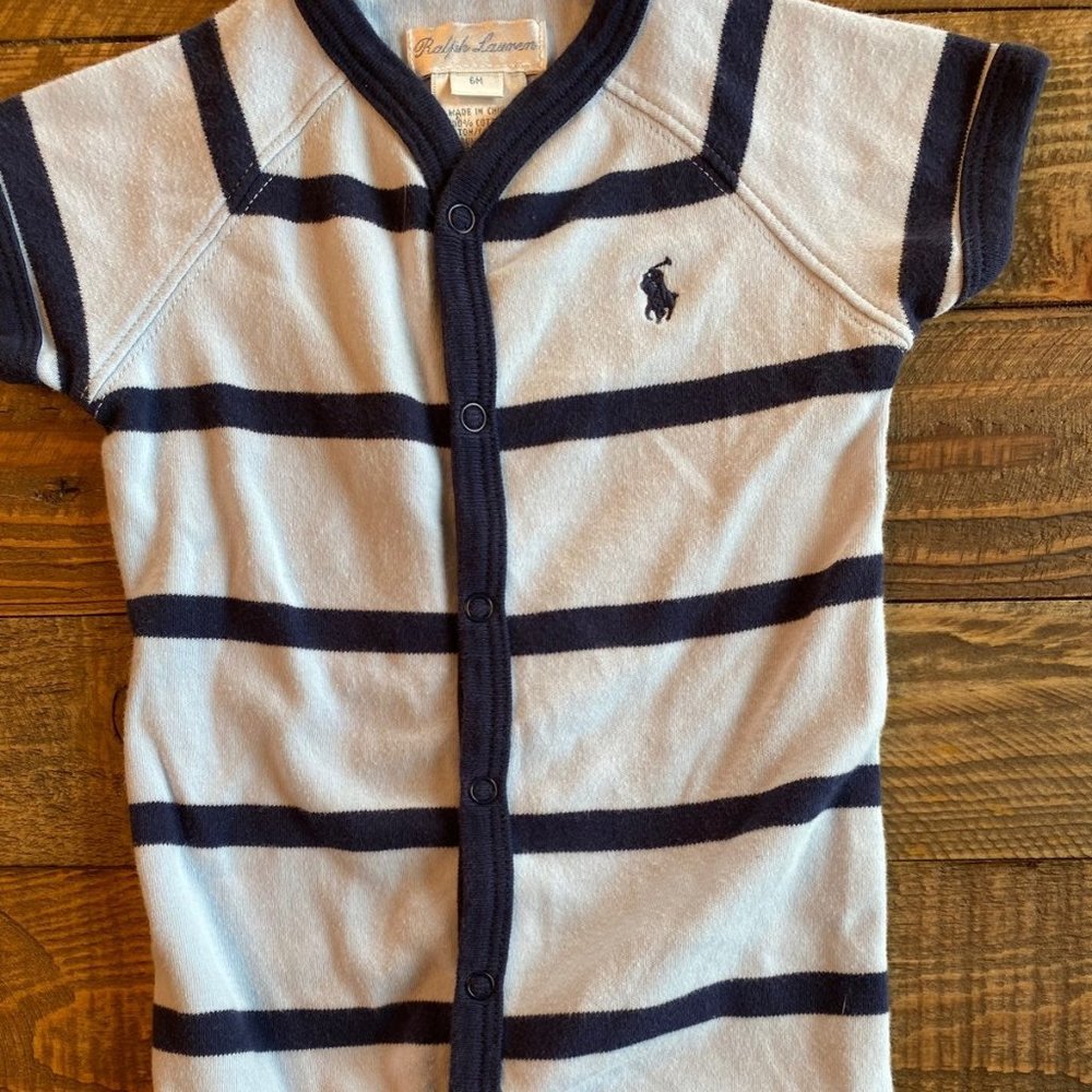 Ralph Lauren Boys 6M Onesie